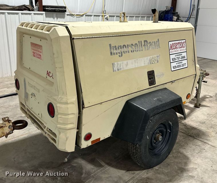 image for item NI9806 2004 Ingersoll Rand P185WJD  air compressor