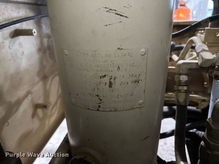 image for item NI9806 2004 Ingersoll Rand P185WJD  air compressor