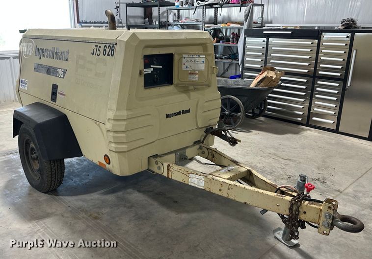 image for item NI9808 2004 Ingersoll Rand P185WJD  air compressor