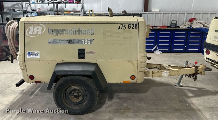image for item NI9808 2004 Ingersoll Rand P185WJD  air compressor