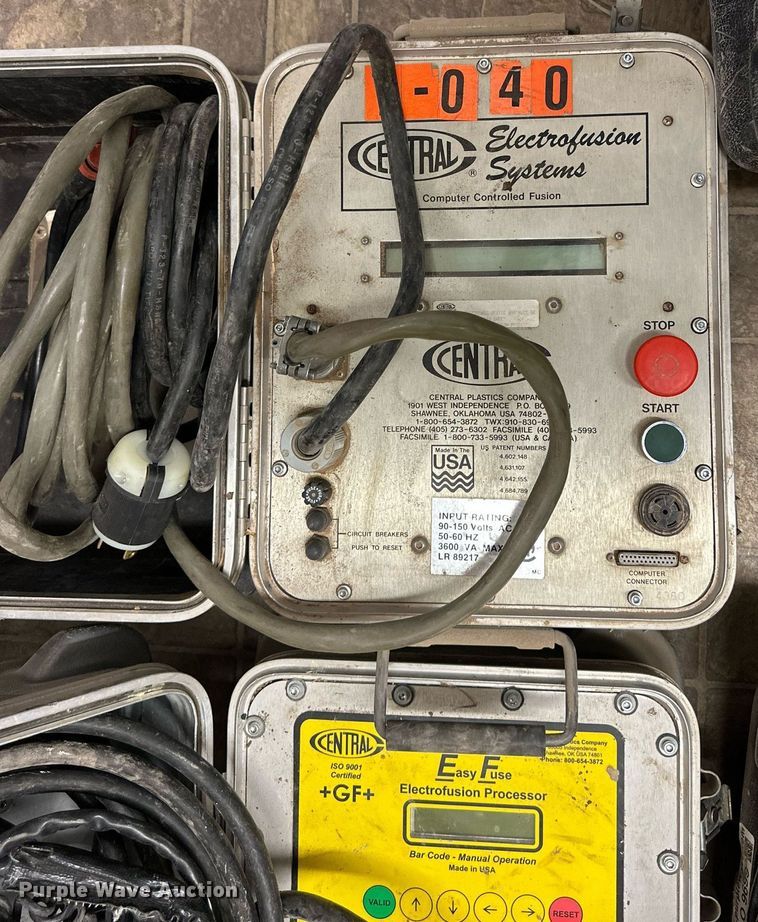 image for item NP9743 (4) electrofusion processors