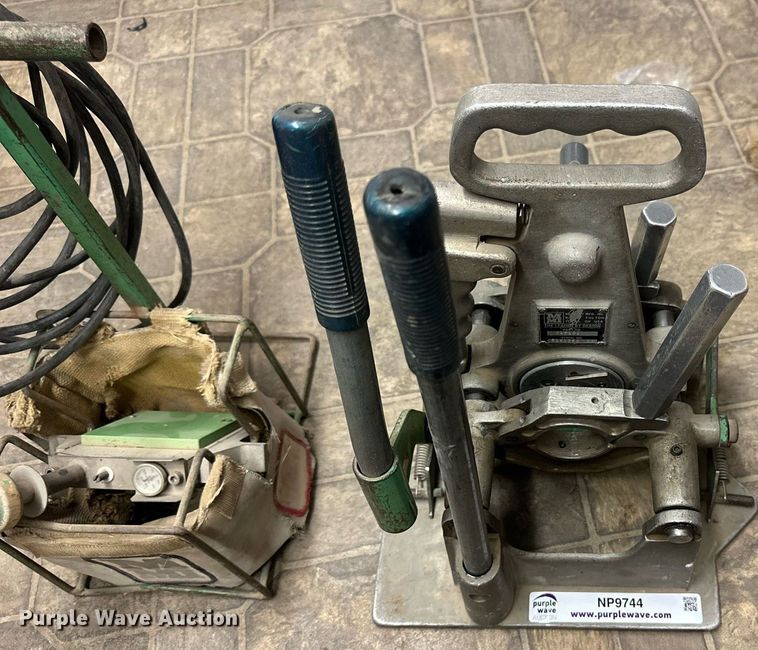 image for item NP9744 McElroy  pipe fusion machine