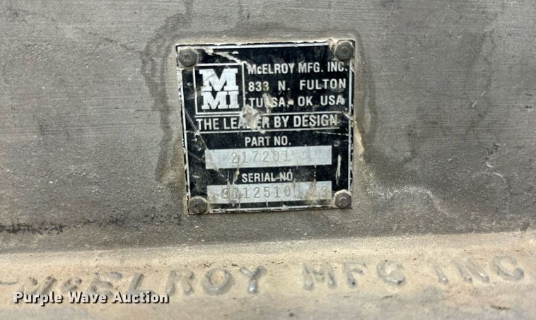 image for item NP9744 McElroy  pipe fusion machine