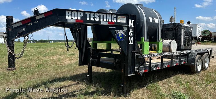 image for item OC9012 2013 Big Tex  equipment trailer with BOP testing unit