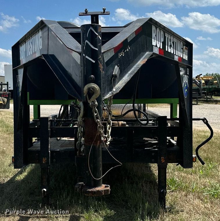 image for item OC9012 2013 Big Tex  equipment trailer with BOP testing unit