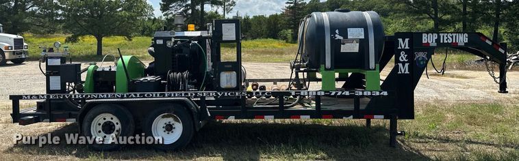 image for item OC9012 2013 Big Tex  equipment trailer with BOP testing unit