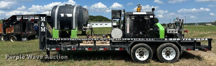 image for item OC9012 2013 Big Tex  equipment trailer with BOP testing unit
