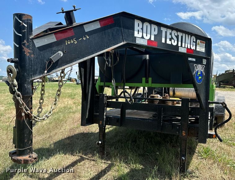 image for item OC9012 2013 Big Tex  equipment trailer with BOP testing unit