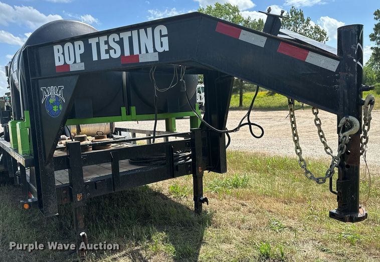 image for item OC9012 2013 Big Tex  equipment trailer with BOP testing unit
