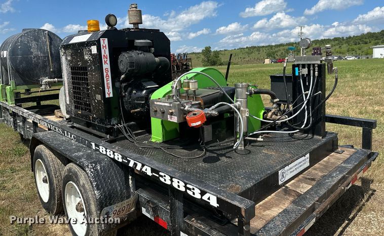 image for item OC9012 2013 Big Tex  equipment trailer with BOP testing unit