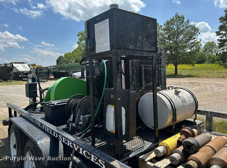 image for item OC9012 2013 Big Tex  equipment trailer with BOP testing unit