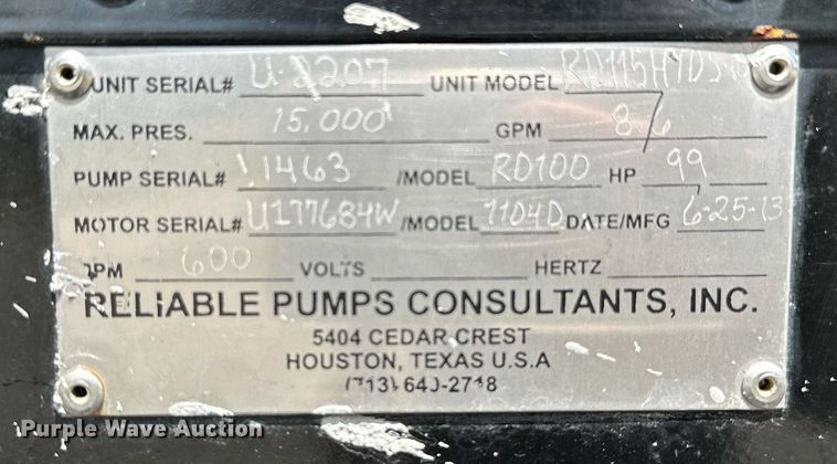 image for item OC9012 2013 Big Tex  equipment trailer with BOP testing unit