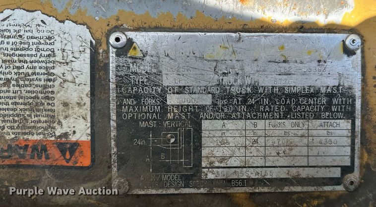image for item OC9017 Caterpillar GC25-K  forklift