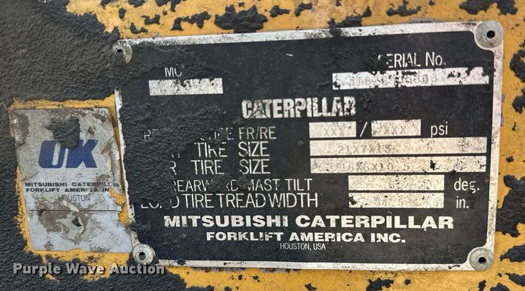 image for item OC9017 Caterpillar GC25-K  forklift