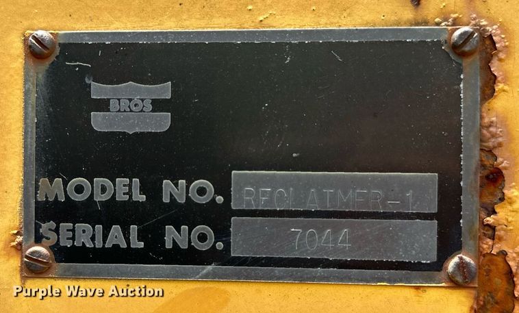 image for item OC9020 Bros Reclaimer-1  soil stabilizer / recycler