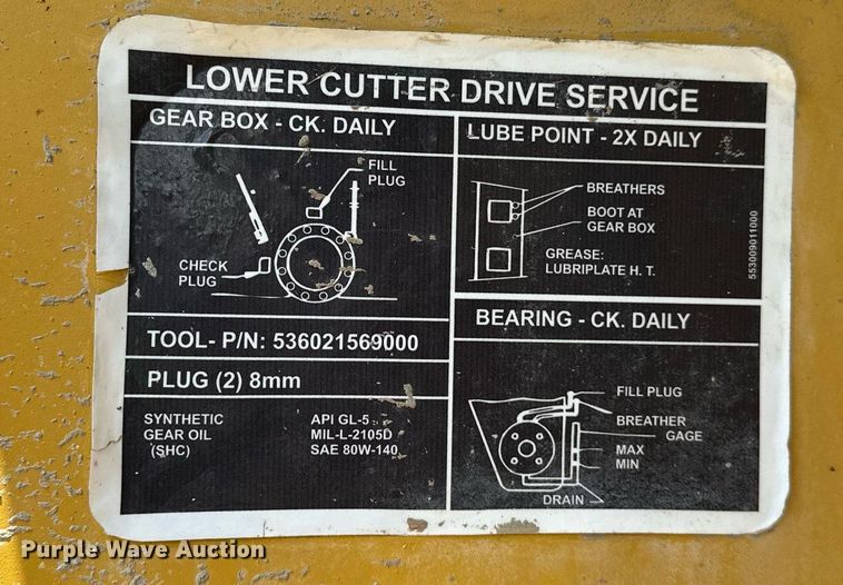image for item OC9021 Terex RS500C  soil stabilizer / reclaimer