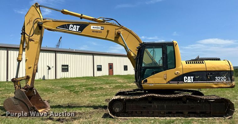 image for item OC9022 2003 Caterpillar 322C L  excavator
