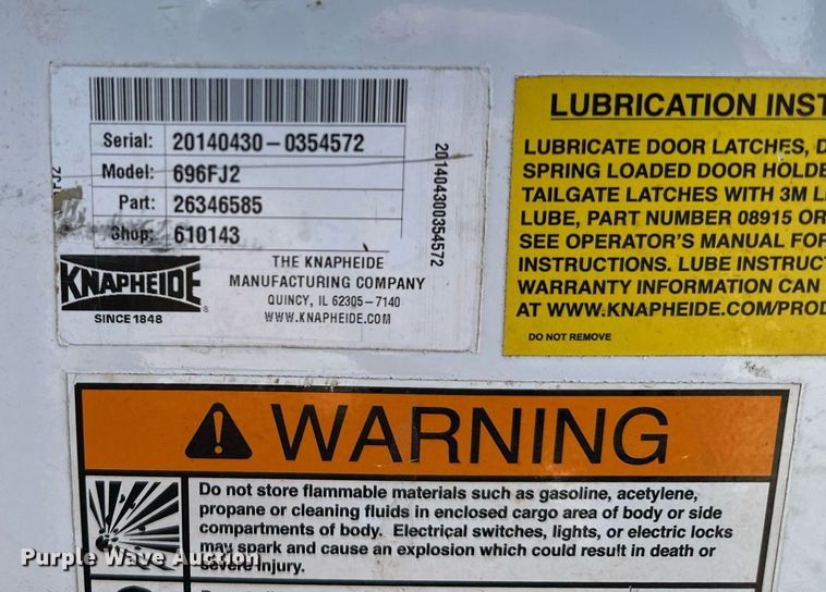 image for item OC9031 2015 Chevrolet Silverado 2500HD  Double Cab utility bed pickup truck