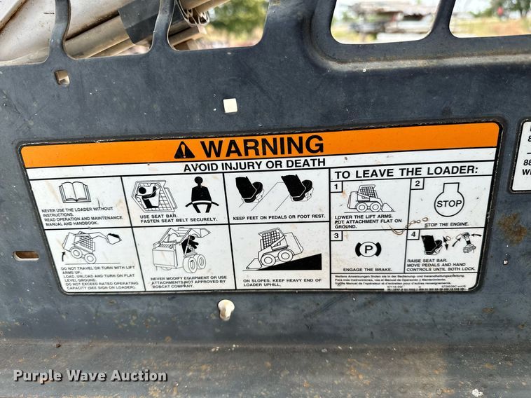 image for item OC9071 2008 Bobcat S185  skid steer loader