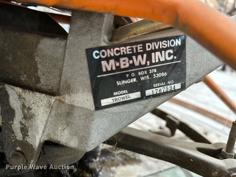 image for item OC9072 (4) power trowels