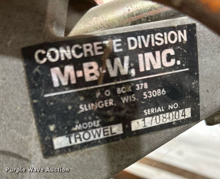 image for item OC9072 (4) power trowels