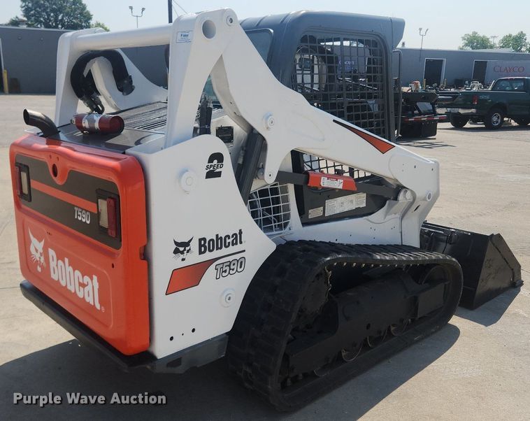image for item OK9554 2016 Bobcat T590  tracked skid steer loader