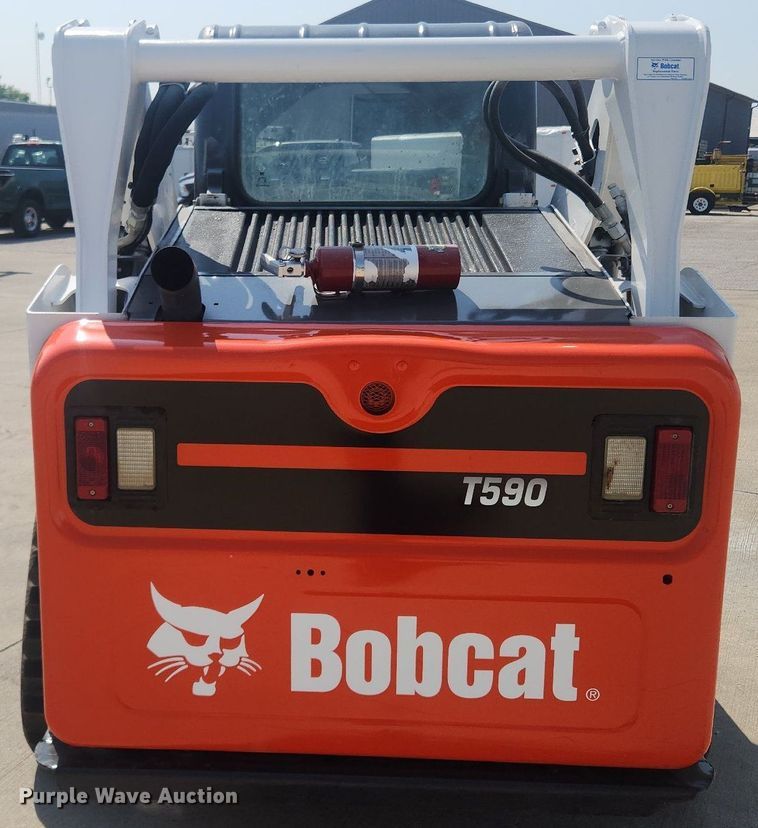 image for item OK9554 2016 Bobcat T590  tracked skid steer loader