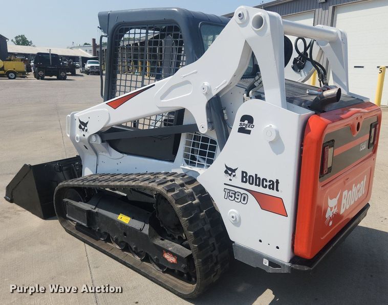 image for item OK9554 2016 Bobcat T590  tracked skid steer loader