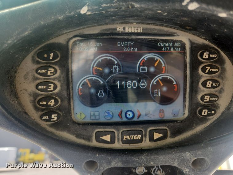 image for item OK9554 2016 Bobcat T590  tracked skid steer loader