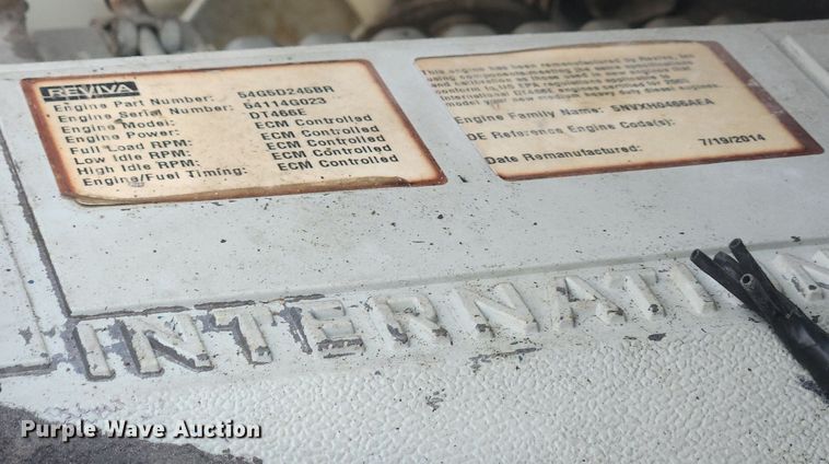 image for item OK9569 2006 International 7300  dump truck