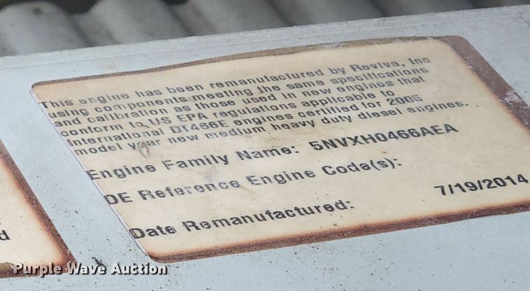 image for item OK9569 2006 International 7300  dump truck