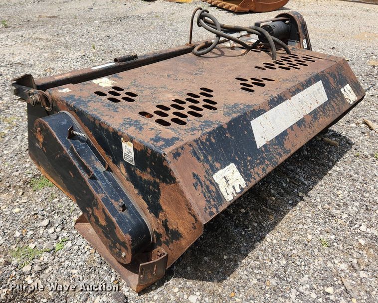 image for item OK9577 FFC  60"W skid steer sweeper