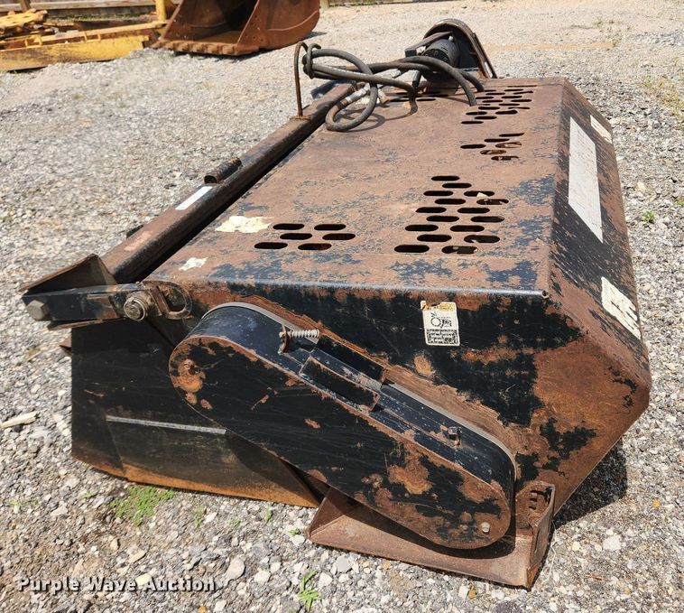 image for item OK9577 FFC  60"W skid steer sweeper