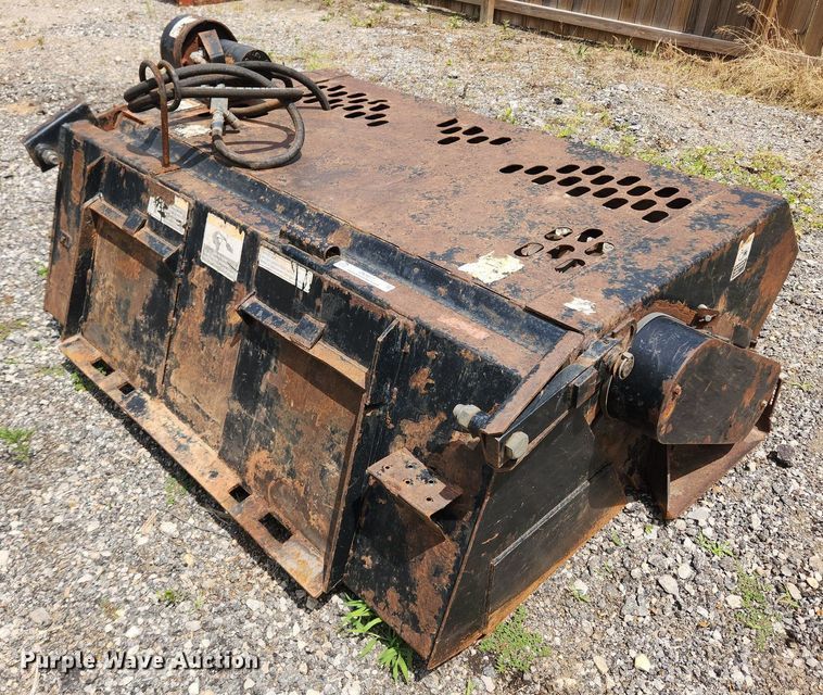 image for item OK9577 FFC  60"W skid steer sweeper