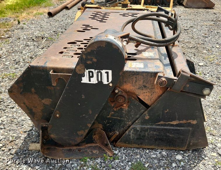 image for item OK9577 FFC  60"W skid steer sweeper