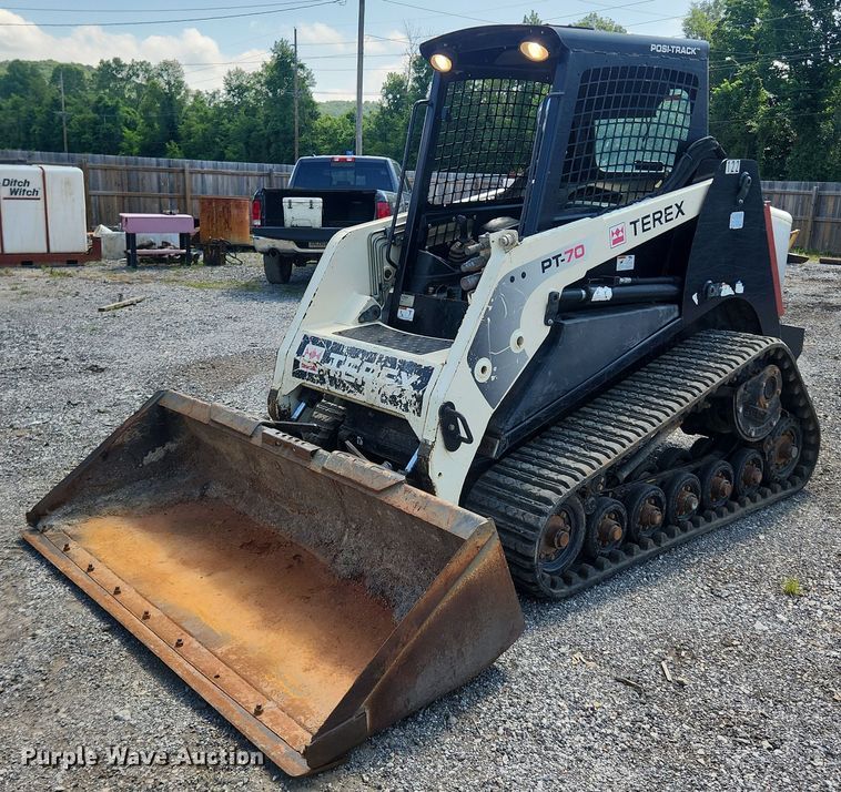image for item OK9579 2013 Terex PT-70  tracked skid steer loader