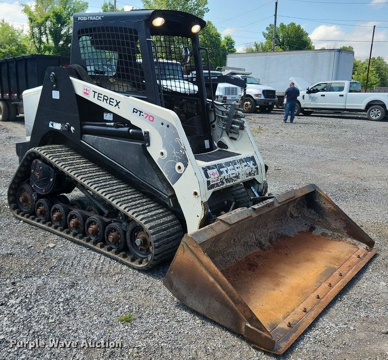 image for item OK9579 2013 Terex PT-70  tracked skid steer loader