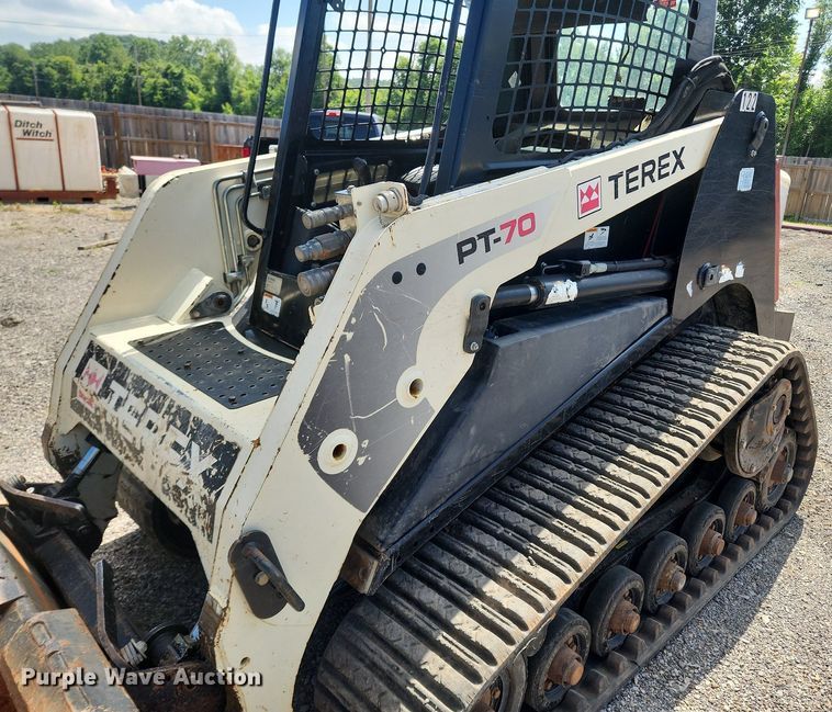 image for item OK9579 2013 Terex PT-70  tracked skid steer loader