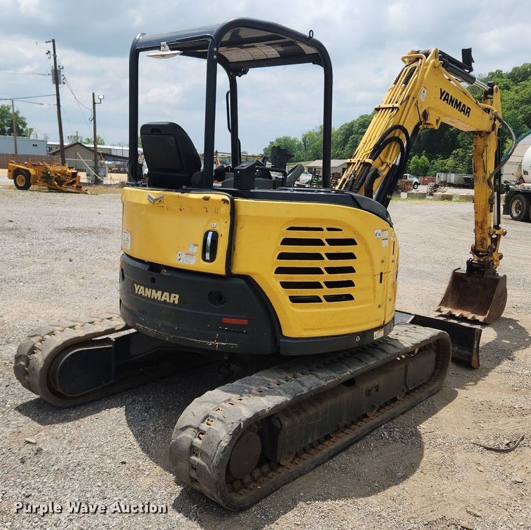 image for item OK9580 2017 Yanmar ViO45-6A  mini excavator