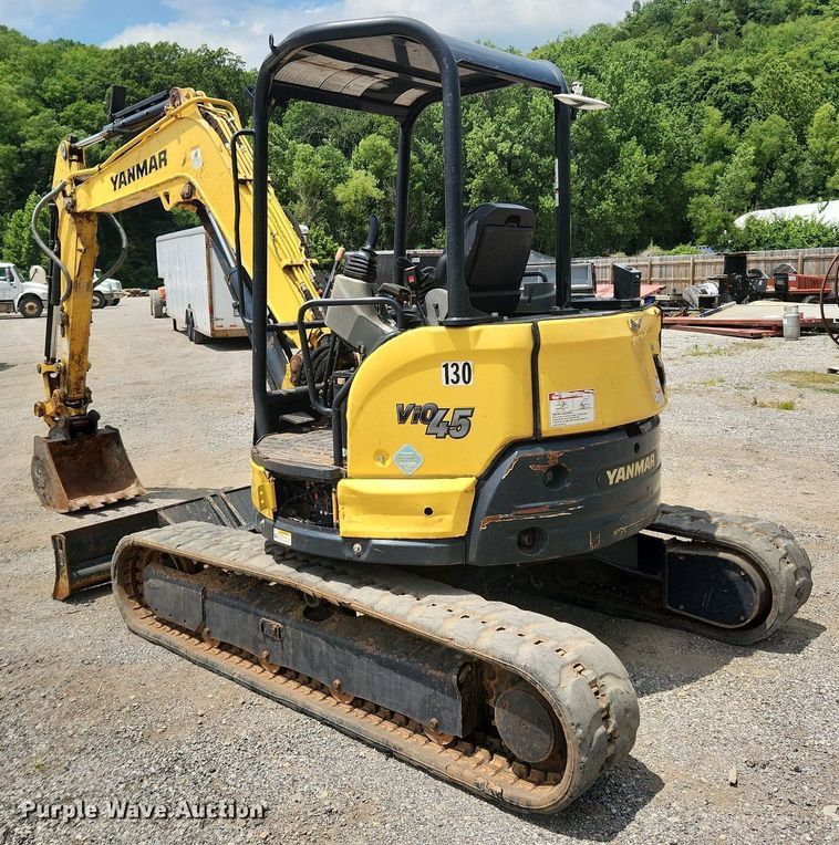 image for item OK9580 2017 Yanmar ViO45-6A  mini excavator