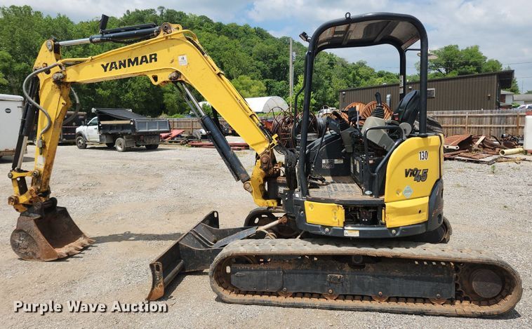 image for item OK9580 2017 Yanmar ViO45-6A  mini excavator
