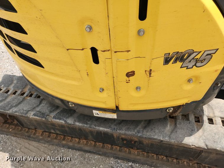 image for item OK9580 2017 Yanmar ViO45-6A  mini excavator