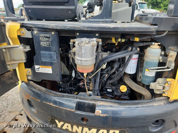 image for item OK9580 2017 Yanmar ViO45-6A  mini excavator