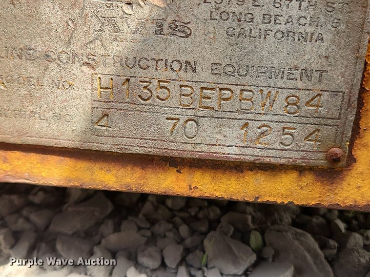 image for item OK9587 1970 Hogg H135BEPBW84  reel trailer