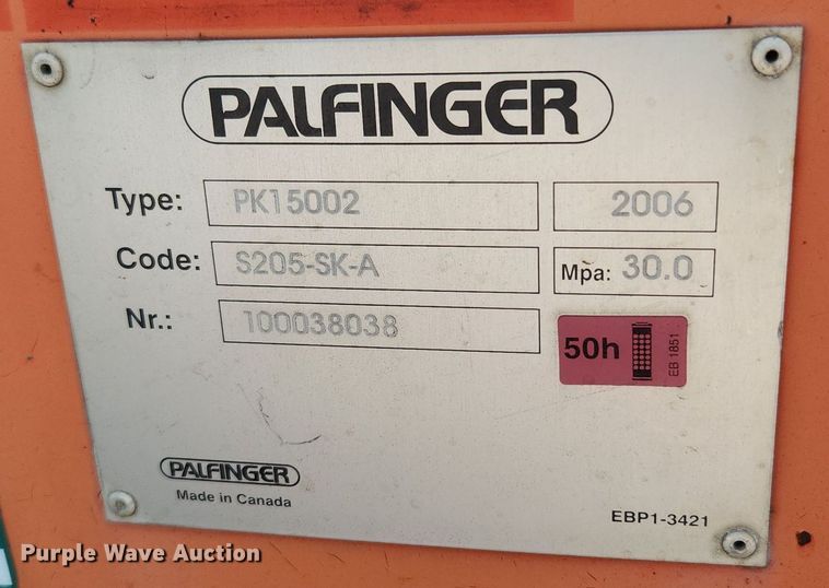 image for item OK9604 2007 Freightliner Business Class M2  crane truck