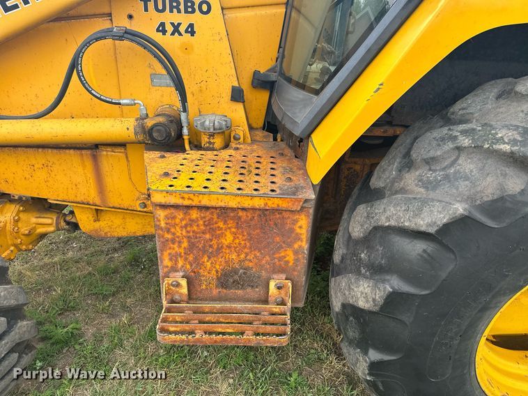 image for item ZA0320 1991 John Deere 310D  backhoe