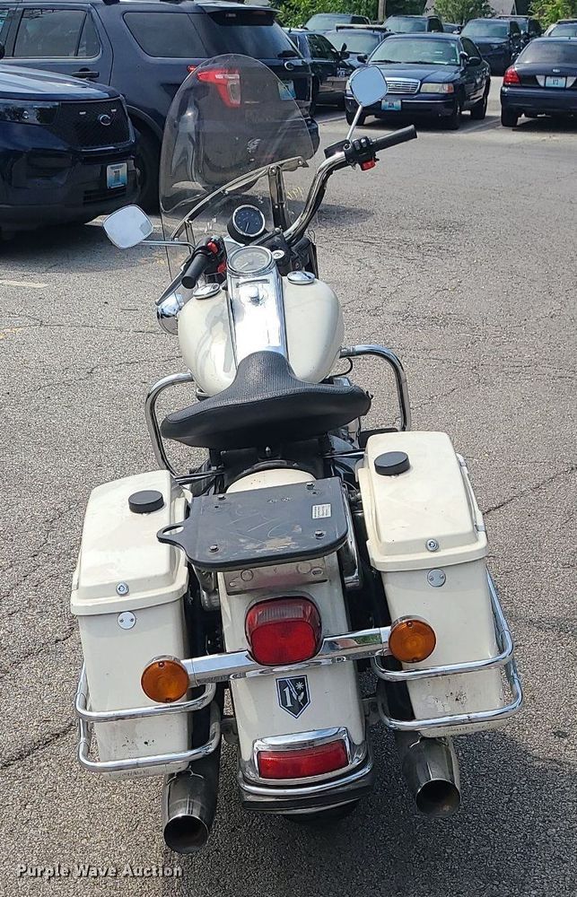 image for item BR9814 2012 Harley Davidson Road King Police  motorcycle