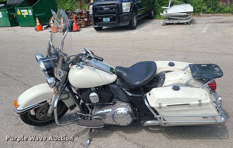 image for item BR9814 2012 Harley Davidson Road King Police  motorcycle