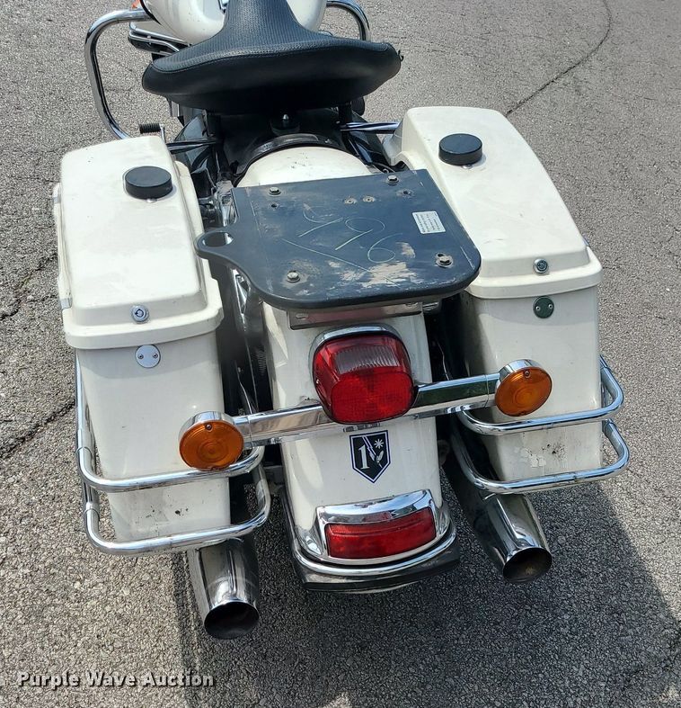 image for item BR9814 2012 Harley Davidson Road King Police  motorcycle