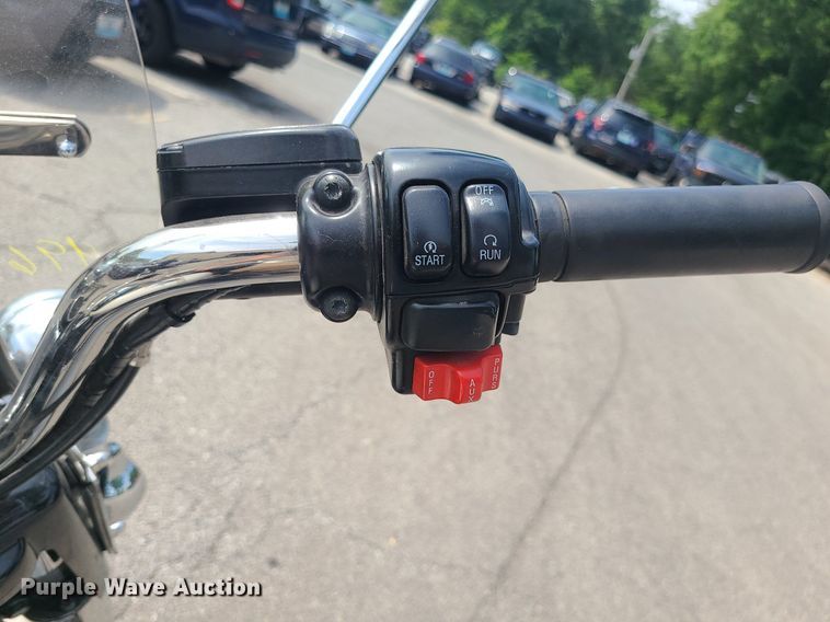 image for item BR9814 2012 Harley Davidson Road King Police  motorcycle